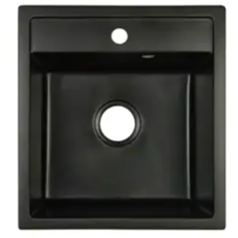 Goboss TS-1A4548-BK 45厘米 花崗石單鋅盤 (檯面款) (黑色)