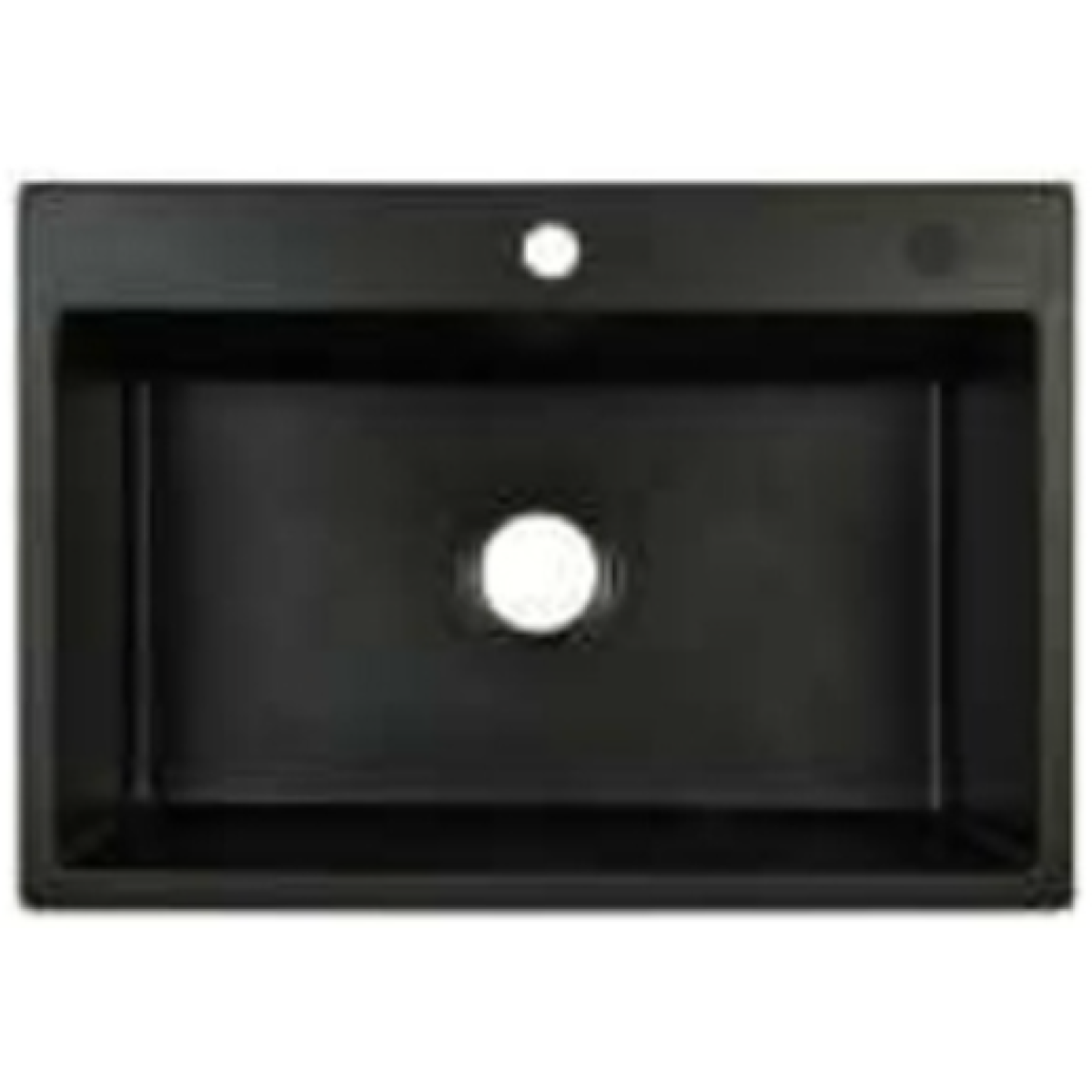 Goboss TS-1A6047-BK 60厘米 花崗石單鋅盤 (檯面款) (黑色)