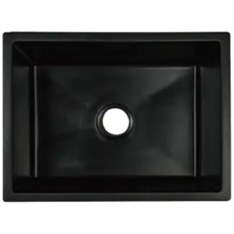 Goboss TS-1U4439-BK 45厘米 花崗石單鋅盤 (檯下款) (黑色)