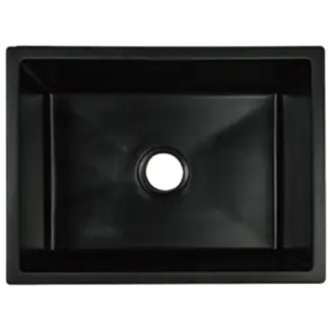 Goboss TS-1U5945-BK 59厘米 花崗石單鋅盤 (檯下款) (黑色)