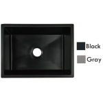 Goboss TS-1U5945-GY 59厘米 花崗石單鋅盤 (檯下款) (淺灰色)