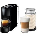 NESPRESSO Essenza Mini 19巴 粉囊系統咖啡機連白色Aeroccino3 套裝 (鋼琴黑) (C30-SG-BK-NE2/Aeroccino3 White)