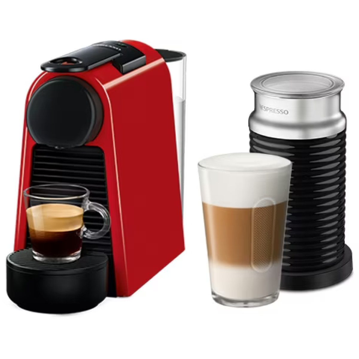NESPRESSO Essenza Mini 19巴 粉囊系統咖啡機連黑色Aeroccino3 套裝 (寶石紅) (D30-SG-RE-NE2/Aeroccino3 Black) NESPRESSO Essenza Mini 19巴 粉囊系統咖啡機連黑色Aeroccino3 套裝 (寶石紅) (D30-SG-RE-NE2/Aeroccino3 Black)