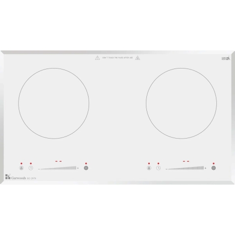 Garwoods 英國樂思 EC-2978-CG 70厘米 嵌入式雙頭平面電磁爐 (晶白面板-煤炭灰)