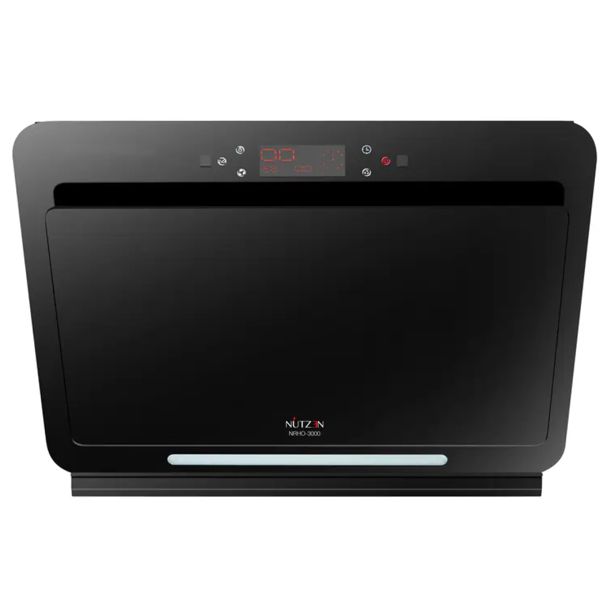 【展銷品】 Nutzen 樂斯 NRHO-3000 71厘米 1000m³/h 體感雙摩打加熱除油 傾斜抽油煙機 (智能手掃開關設計 + 電熱除油自動清洗)