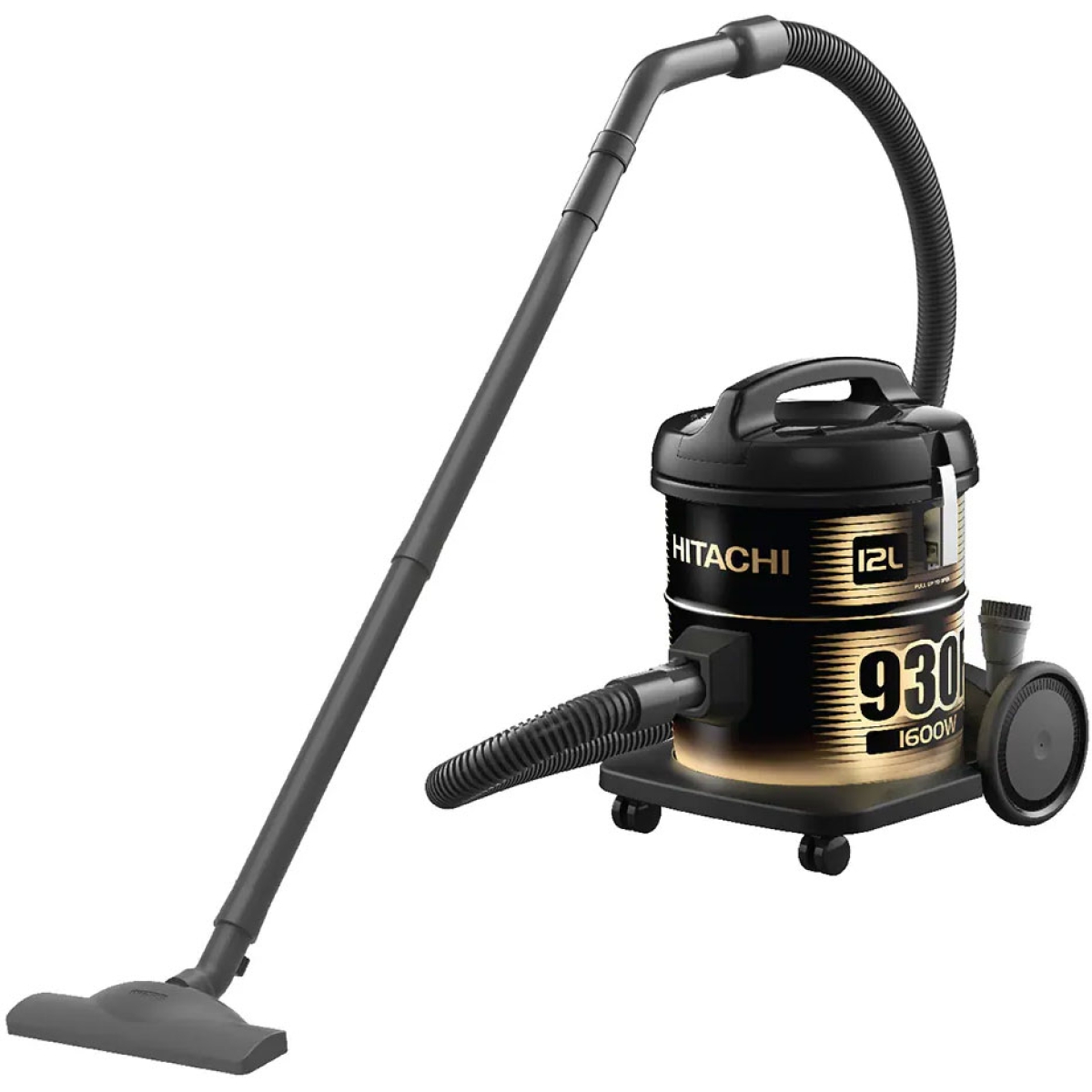 Hitachi 日立 CV-930F 1600W 商用吸塵機 (黑色) Hitachi 日立 CV-930F 1600W 商用吸塵機 (黑色)