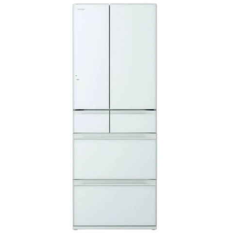 Hitachi 日立 R-HW620RH-XW 472公升 變頻式環保多門雪櫃 (晶鑽閃白) (包拆箱埋位)