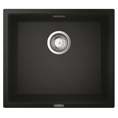 Grohe 31653AP0 石英石嵌入/檯底單昇盤 (黑色)