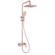 Goboss 048.17-09 淋浴柱連手提花灑組合 (玫瑰金)