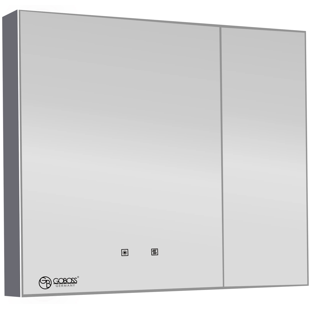 Goboss AD208070-A 雙門LED鏡櫃 (W800 x H700)