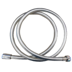 Goboss W033-100-01 1.0米 自轉 360° 花灑管 (銀灰色)