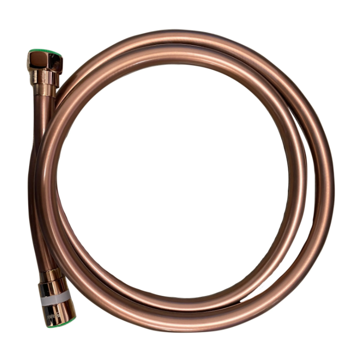 Goboss W033-150-08 1.5m 自轉 360° 軟膠花灑管 (玫瑰金色)