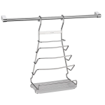 Goboss D1003 230x130x390mm 帶盤鍋蓋掛架 (不銹鋼)