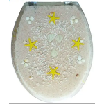 Goboss S-007 水晶廁板 (粉紅色沙+黃海星)