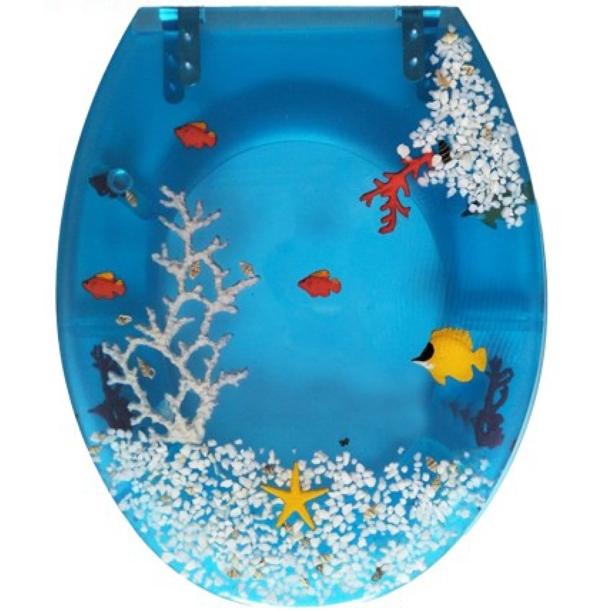 Goboss S-006 水晶廁板 (淺藍珊瑚)