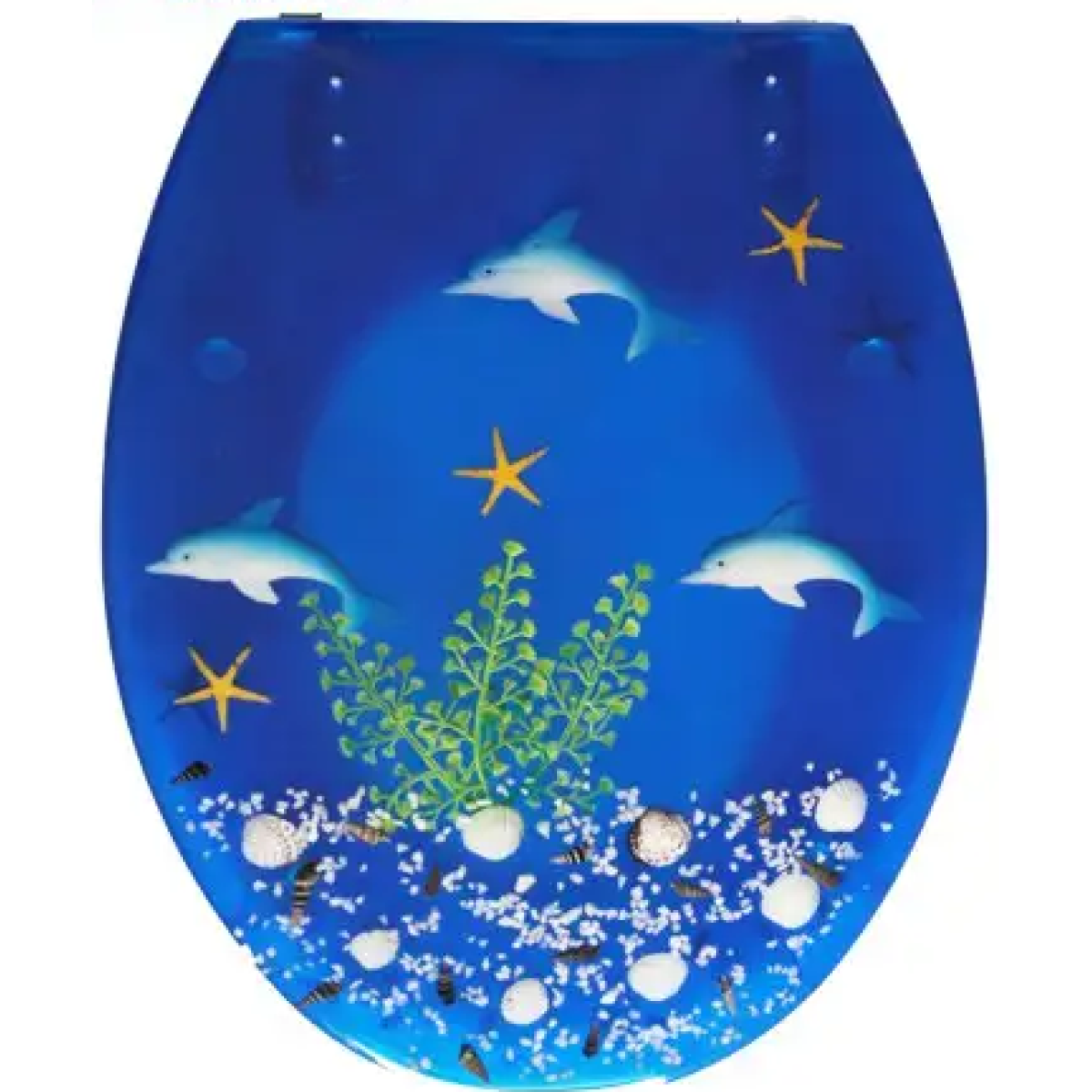 Goboss S-001 水晶廁板 (深藍色海豚)