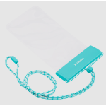 Momax SR25C 便攜掛帶電話防水袋 (湖水藍色)