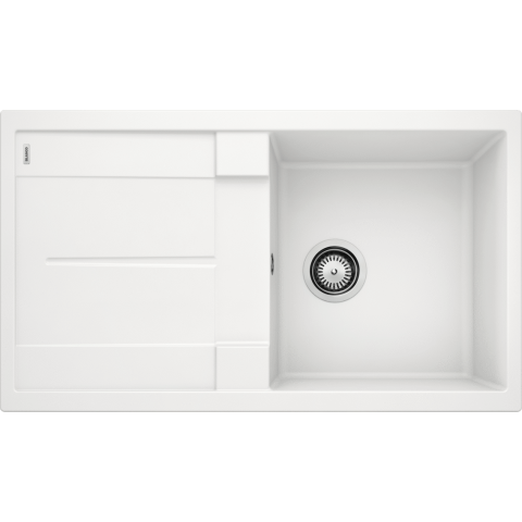 Blanco 513205 Metra 5S 單盆昇盤 (白色 White)