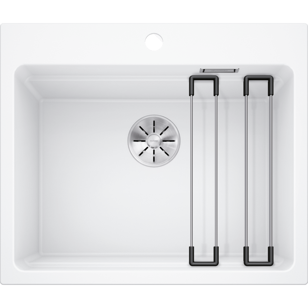 Blanco 524543 Etagon 6 單槽昇盤 (白色 White)