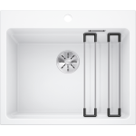 Blanco 524543 Etagon 6 單槽昇盤 (白色 White)
