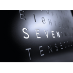 Qlocktwo LGENBLPC Large 掛鐘 (黑胡椒)