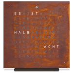 Qlocktwo TB2ENRT Touch complete clock 鬧鐘 (鐵銹色)