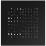 Qlocktwo QT4ENBLPC Classic complete clock 掛鐘 (黑胡椒色)