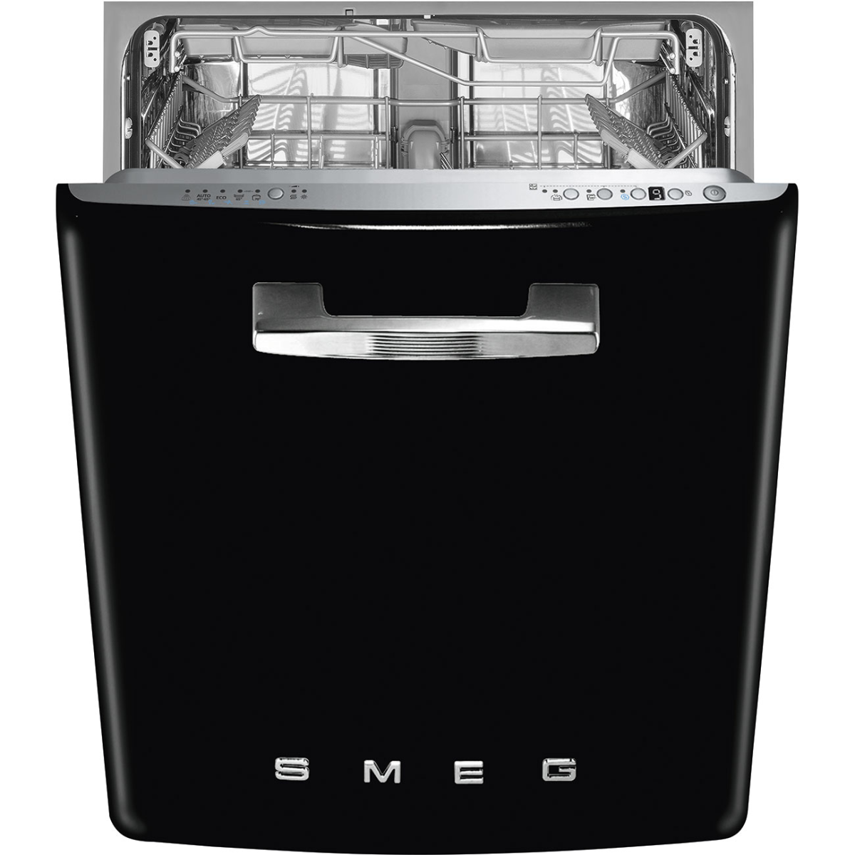 Smeg DIFABBL 60厘米 13套標準餐具 50's Style 嵌入式洗碗碟機 (黑色)