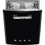 Smeg DIFABBL 60厘米 13套標準餐具 50's Style 嵌入式洗碗碟機 (黑色)