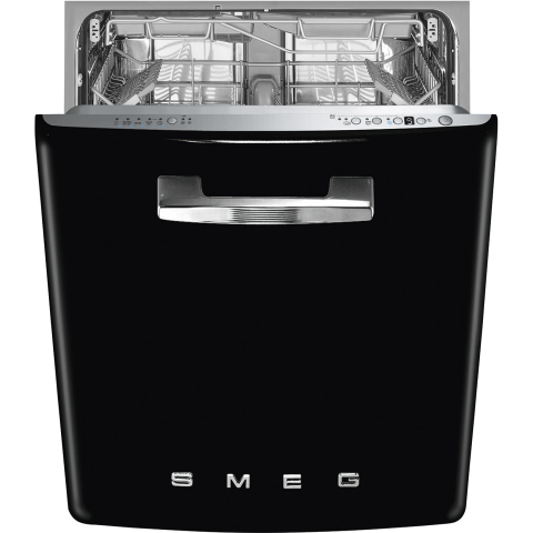 Smeg DIFABBL 60厘米 13套標準餐具 50's Style 嵌入式洗碗碟機 (黑色)