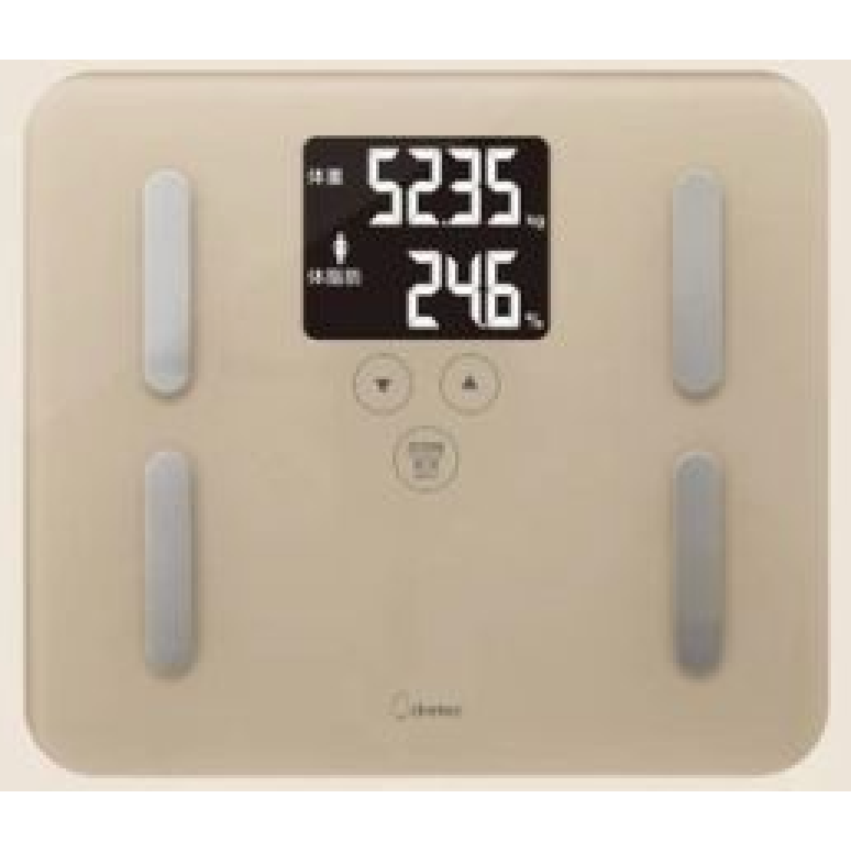 Dretec BS-248-BE 體重體脂磅 (米色) Dretec BS-248-BE 體重體脂磅 (米色)