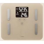 Dretec BS-248-BE 體重體脂磅 (米色)