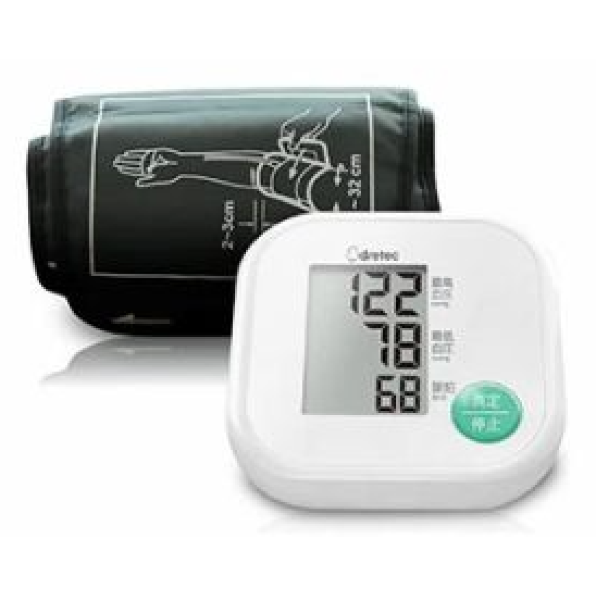 Dretec BM-212-WT 上臂式血壓計 (白色)