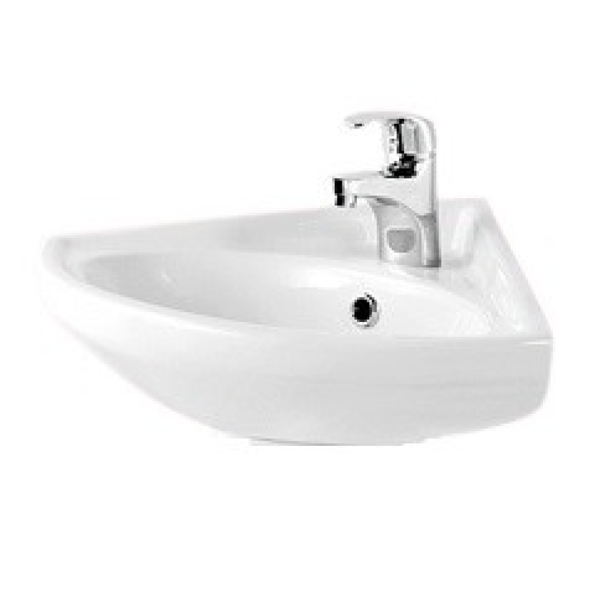 Huida H1245 500x395mm 掛牆角盆