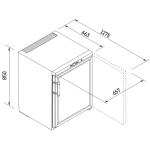 Liebherr WKb 1712 121公升 單溫區紅酒櫃 (60瓶)