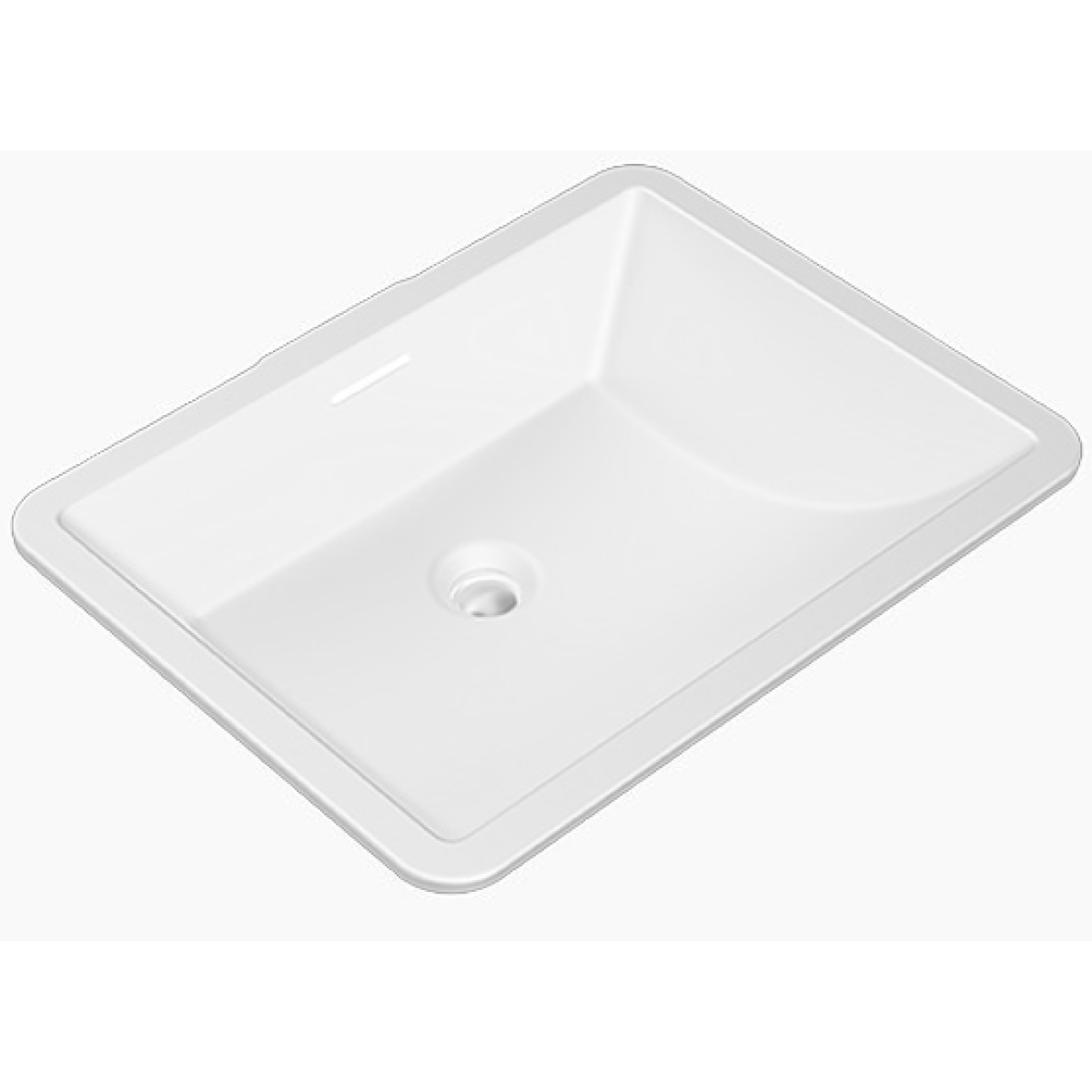 Kohler K-21058K-0 Brazn 長方形檯下式面盆 (白色)