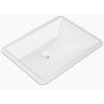 Kohler K-21058K-0 Brazn 長方形檯下式面盆 (白色)