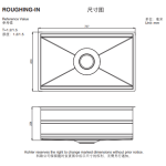 Kohler K-23651T-C-NA Prolific 下嵌式不銹鋼單槽