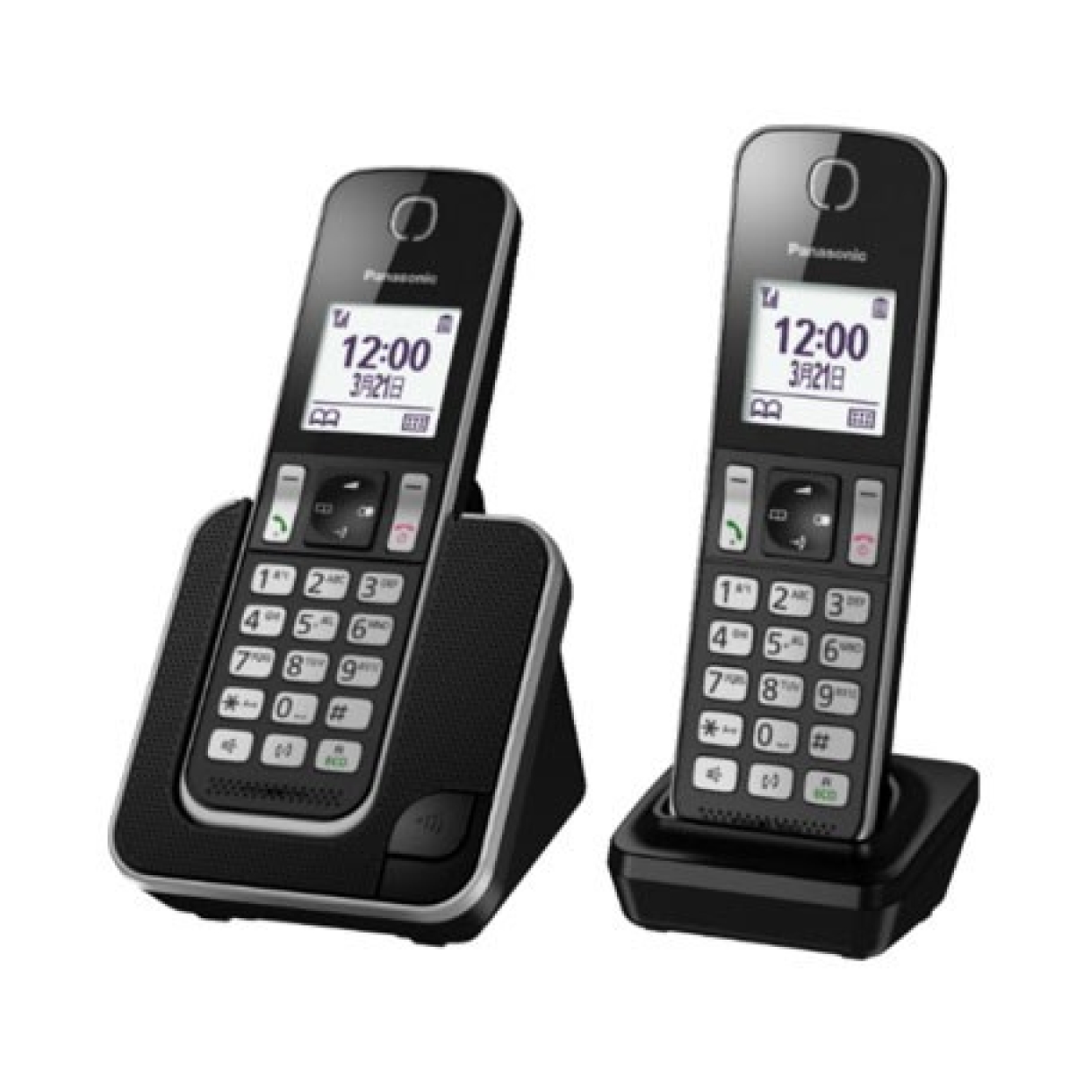 Panasonic 樂聲 KX-TGD312HK-B DECT數碼室內無線電話 (黑色)