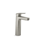 Kohler K-33063K-4-BN ACCLIV 高身單把手面盆龍頭 (羅曼銀)