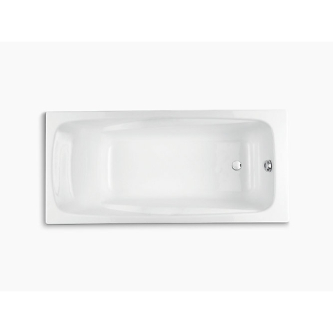 Kohler K-18201T-0 Repos 1.7米嵌入式鑄鐵浴缸