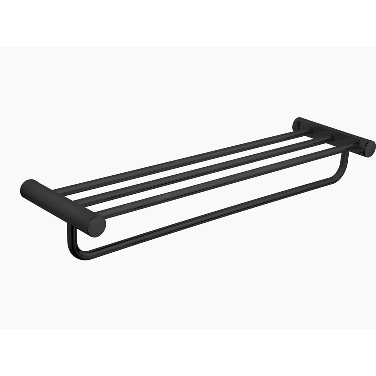 Kohler K-45400T-BL JULY 24"雙層浴巾架 (黑色)