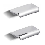 Kohler Repos 1.7米嵌入式鑄鐵浴缸+浴缸扶手 (K-18201T-0+ K-8598T-CP)