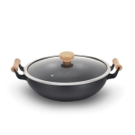 JNC JNC-IWK36 36厘米 岩紋純鐵鑊