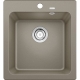 Blanco 526576 NAYA 45 花崗岩石盆 檯面/檯底 單星盆 (巧克力色 Tartufo) (465 x 510mm)