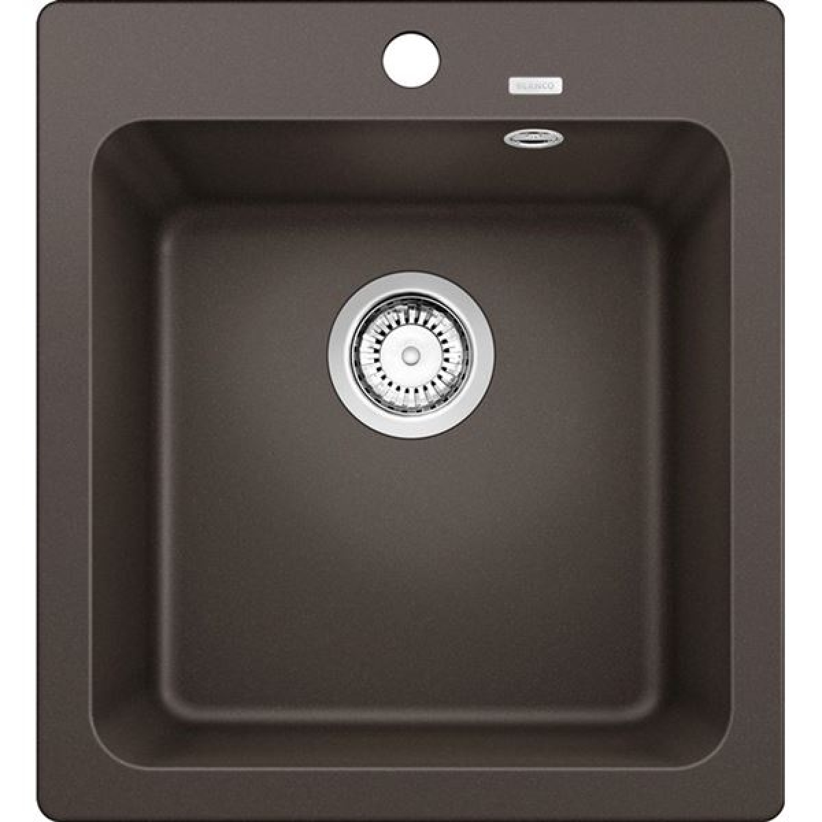 Blanco 526577 NAYA 45 花崗岩石盆 檯面/檯底 單星盆 (咖啡色 Coffee) (465 x 510mm)