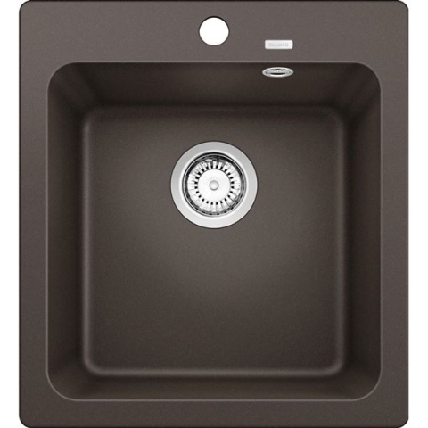 Blanco 526577 NAYA 45 花崗岩石盆 檯面/檯底 單星盆 (咖啡色 Coffee) (465 x 510mm)