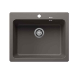 Blanco 527311 NAYA 6 單盆昇盤 (火岩灰色 Volcano Grey)