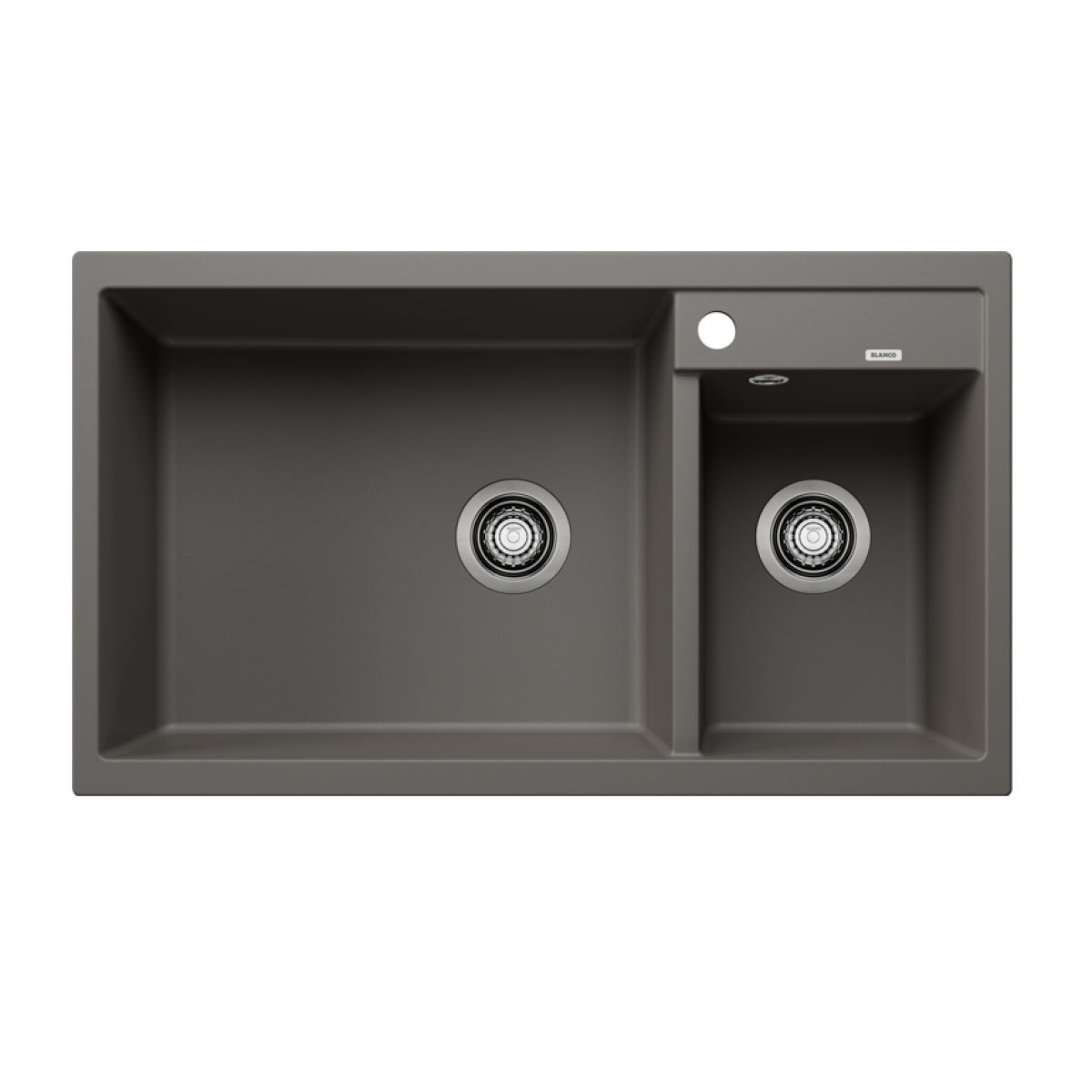 Blanco 527304 Metra 9 雙盆昇盤 (火岩灰色 Volcano Grey)