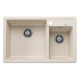 Blanco 527089 Legra 8 雙盆昇盤 (米雅白色 Soft White)